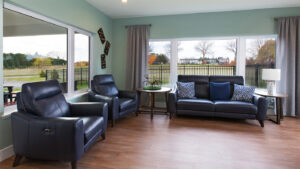 Comfortable sitting room