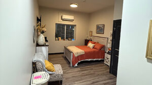 Each resident can decorate as they like