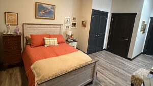 Private resident bedrooms