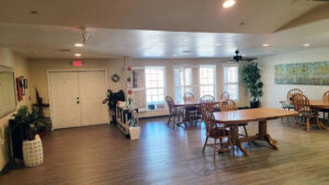 Family style dining in the BeeHive Home of Raton