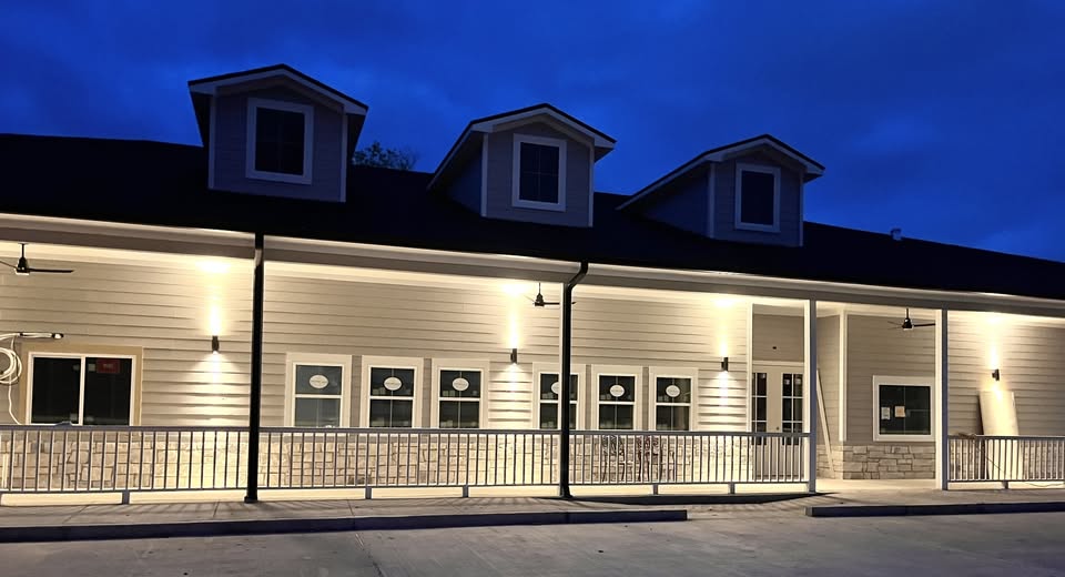 Twilight at the BeeHive Homes of Hitchcock